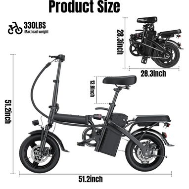 Bicicleta eléctrica plegable nueva - Img 125743705