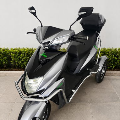 Moto Eléctrica Triciclo Rali con Batería  Chilwee de Litio de 72 x 25 - Img 122785746