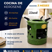 Cocina De Kerosene (Marca EKO) - Img 57493888
