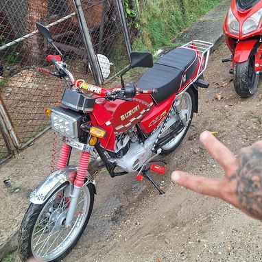Ax 100 con chapa circulación y lista para pasear .estandar pero con magia .. - 5/6