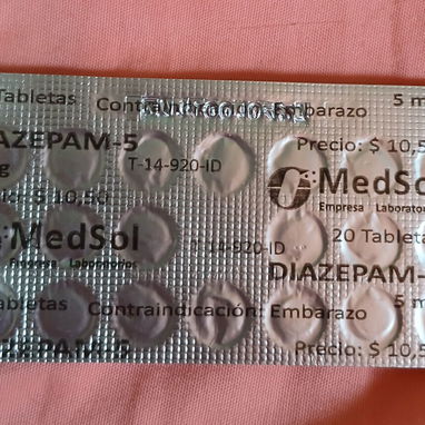 Diazepam ( 5 mg ) 🇨🇺 . Bistles de 20 tabletas. - 2/2