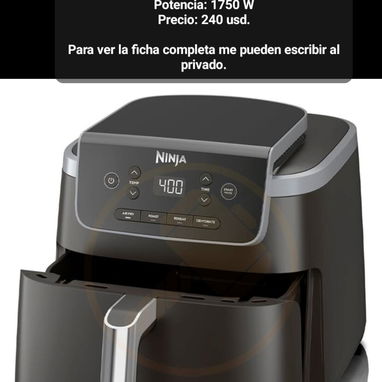 Freidoras de aire (al vapor) sin aceite, tenemos otros modelos - 8/9