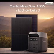 Combo de delta 3 y panel solar de 470 W marca Messi - Img 57009081