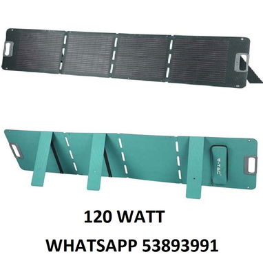 PANELES SOLARES POTATIL PROFESIONAL 120WATT CON TODOS LOS CONECTOR PARA ECOFLOW Y MAS - Img 121092732