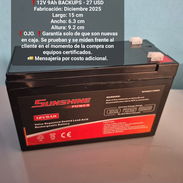 Batería de 12v 9ah para backup - Img 55311915