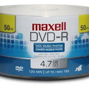 15mil CUP VENDO PAKETES DE DISCOS DVD DE 50 PIECAS - Img 57176146