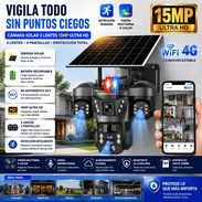 Cámara de seguridad Solar 3 lentes 15mpx - Img 57197898