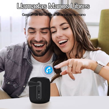 1Hora - Bocina Bluetooth portátil BOC243 🌐 Colores ❤️🖤 - Img 127564193