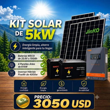 KIT SOLARES EN VENTA - 3/4