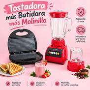 Tostadora más batidora más molinillo Garantía 1 mes Mensajería por costo adicional - Img 57544591