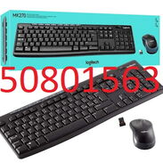 Juego de teclado y ratón LOGITECH MK270 (inalambrico), color negro, NUEVO en caja - Img 45494997