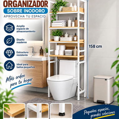 Estante de baño de 4 niveles medidas en la foto - 2/2