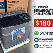 👚Lavadora semiautomática Challenger 8kg - Img 55547959