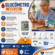 GLUCÓMETRO Ideal para el control y monitoreo de la glucosa de forma práctica y sencilla en casa. - Img 56948636