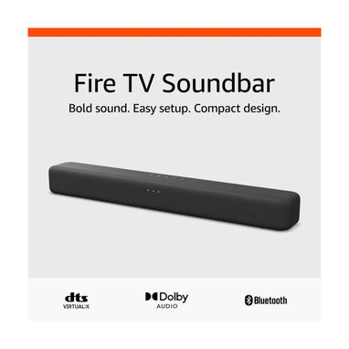 Barra de sonido Amazon Fire TV Soundbar 2.0 con DTS Virtual:X y Bluetooth - Img 126503000