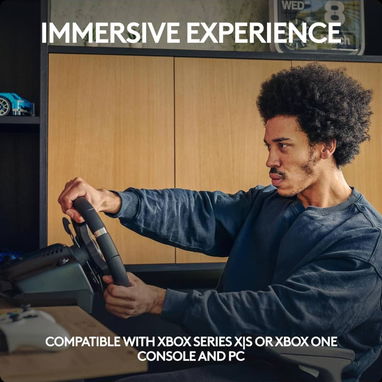 Volante de Carreras Logitech G920 Xbox Series X|S Xbox One y PC Force Feedback Pedales Ajustables - 2/6