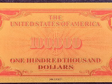 Billetes GOLD BANKNOTE - Img 49619381