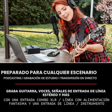 Interfaz de audio. M-Audio M-Track Solo - 2/2