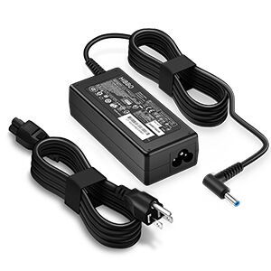 Cargador compatible con computadora portátil HP HIBBO 65W 45W Adaptador de energía punta azul inteligente 53274327 - Img 123126406