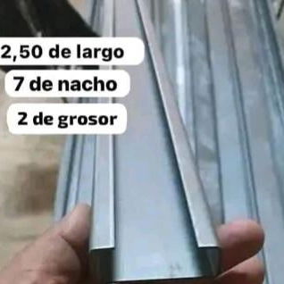 Tejas venezolanas.,purles originales.,tubos de 6;mt - 2/3