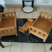Vendo camas y columpio de madera para fotografía de recién nacidos “Newborn” - Img 57431727