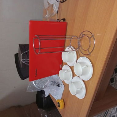 SET DE 4 TAZAS CON ORGANIZADOR VERTICAL VT# - 4/6