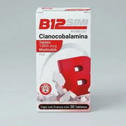 Vitamina B12 Caja con frasco - Img 58224345