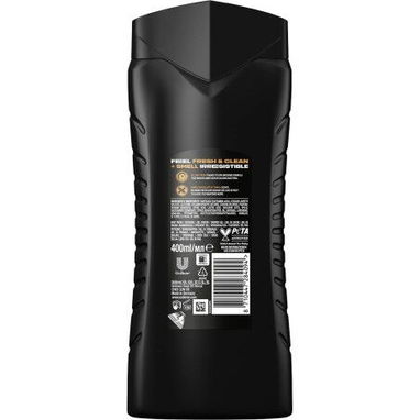 Gel de Baño 3 en 1 AXE Dark Temptation 400ml con aroma a chocolate, ámbar y pachulí para una limpieza duradera - 3/3