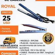 Plancha para cabello Royal. - Img 57735444