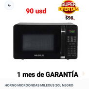 ‼️HORNO MICROONDAS MILEXUS 20L, CON FACTURA DE COMPRA Y GARANTÍA ‼️ - Img 56487244
