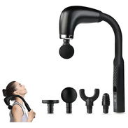 Pistola masajeador con varios cabezales con extensores para un manejo más fácil. 45 USD - Img 55450749
