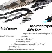 Aspiradora portátil de mano ThisWorx ideal para la limpieza de autos. Nueva - Img 47986548