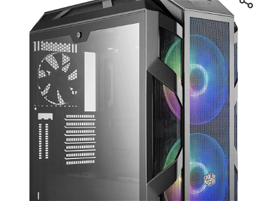 🚅Chasis Gaming CoolerMaster H500m  ARGB - Caja PC con Dos Ventiladores 200 mm para Potente Flujo de Aire, 4 Paneles Cri - Img main-image-45637145