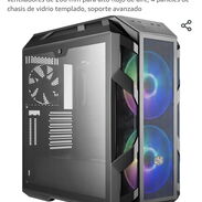 🚅Chasis Gaming CoolerMaster H500m  ARGB - Caja PC con Dos Ventiladores 200 mm para Potente Flujo de Aire, 4 Paneles Cri - Img 45637145