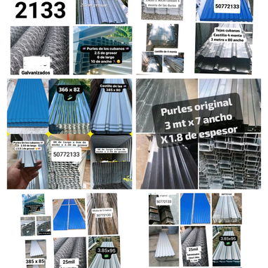 Todo los q busquen para su construcción 🏗️ los tenemos llamar al 1 número ctc 👇✔️ trasporte incluido no dudes en ctc - 2/10