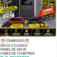 ECOFOLW DELTA 3 CLÁCICA CON PANEL SOLAR DE 545W 10 METROS DE CABLE - Img 57457664