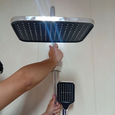 Duchas mezcladora GRIMAX negras y plateadas - Img 126626635