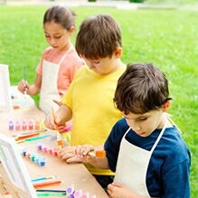 Cumpleaños con Mini cuadros. Pintura Feliz - 3/3