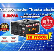 Transformador Convertidor de Voltaje 5000VA 220-110V-220V Step Up & Down - Img 55903571