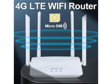 🛍️ Ruter NUEVO 4G LTE Modem 4G ✅ Router Nauta LTE SUPER CALIDAD Router WiFi - Img main-image-45376136