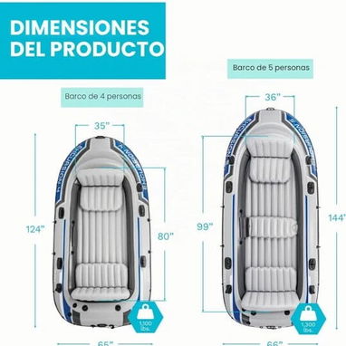 bote inflable profesional grande - 2/5
