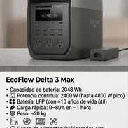 Ecoflow delta 3 Max y Paneles solares de 500w - Img 55960601