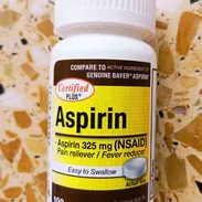 Aspirinas 🆕🇺🇸 Aspirina para dolores y Fiebres ⛲ 100 tabletas de Aspirinas ✅ - Img 51556022