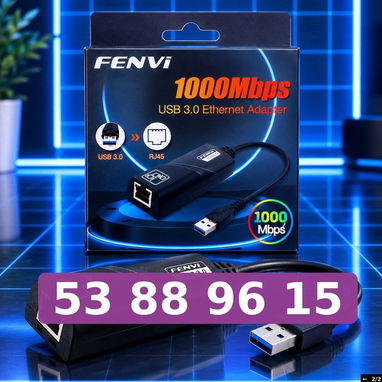 Adaptador USB 3.0 a RJ45 - 2/3