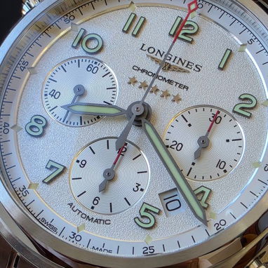 ⚠️ ¡ estreno ! ⚠️ joya suiza 🇨🇭 longines coleccion spirit & espíritu un cronógrafo automatico certificado cosc 🇨🇭 - Img 121061167