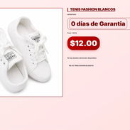TENIS FASHION BLANCOS . - Img 57104362