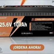 Baterías 25.6V 100Ah Nuevas en caja selladas por unidad 650usd a partir de 5 a 600usd - Img 57563901