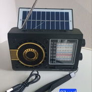 Radio con panel solar, AM, FM, $26 usd y 18 usd - Img 52115961