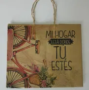 Bolsa de Regalo horizontal - varias temáticas *Papel Kraft - Img 49171786