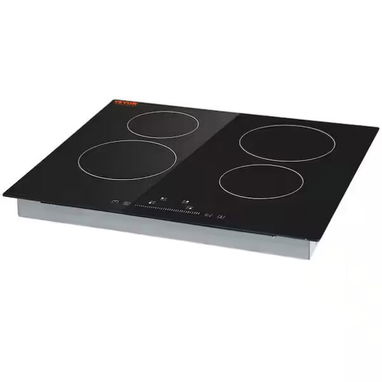 Cocina Empotrada 4 Quemadores Infrarrojo VEVOR superficie de cristal templado negro precio $410 USD transporte incluido - 5/9